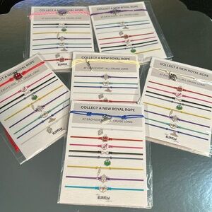 EFFY CARIBBEAN ROPE BRACELET LOT OF SIX !